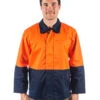 Patron Saint Flame Retardant Two Tone Drill Welders Jacket - Orange/Navy 2 Patron Saint Flame Retardant Two Tone Drill Welders Jacket - Orange/Navy -Cheap Bisley || CATerpillar || UNIT Store dnc hi viz fr jacket 3431 orange navy front fff43ef5 a434 4df5 8c62 38961e48b5b8