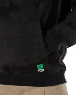 WF-1 Work Fleece Hoodie - Black Camo -Cheap Bisley || CATerpillar || UNIT Store fxd wf 1 black camo 5