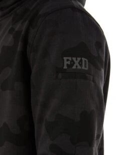 WF-1 Work Fleece Hoodie - Black Camo -Cheap Bisley || CATerpillar || UNIT Store fxd wf 1 black camo 6
