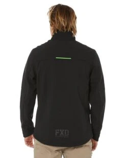 WO-3 Softshell Jacket - Black -Cheap Bisley || CATerpillar || UNIT Store fxd wo 3 black 4