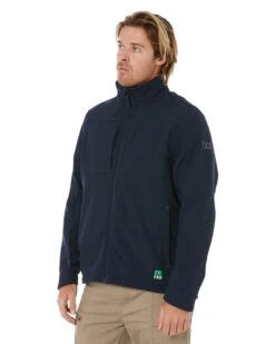 WO-3 Softshell Jacket - Navy -Cheap Bisley || CATerpillar || UNIT Store fxd wo 3 navy 3