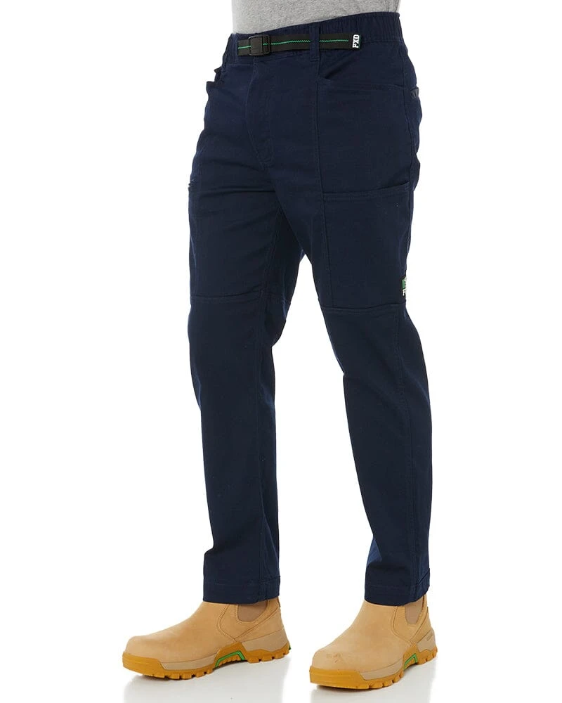 WP-6 Elastic Waist Work Pant - Navy 5 WP-6 Elastic Waist Work Pant - Navy - Image 3