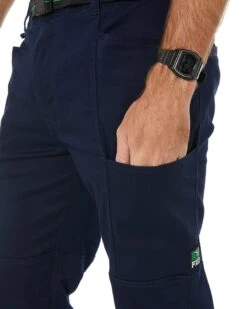 WP-6 Elastic Waist Work Pant - Navy 18 WP-6 Elastic Waist Work Pant - Navy -Cheap Bisley || CATerpillar || UNIT Store fxd wp 6 navy 8