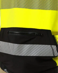 Hi Vis Taped Tech Hoodie - Yellow -Cheap Bisley || CATerpillar || UNIT Store h1031 yel01 1