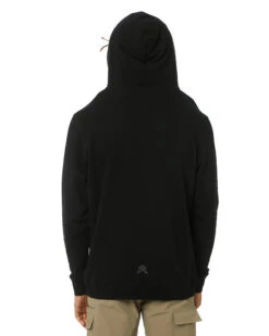 Full Logo Hoodie - Black -Cheap Bisley || CATerpillar || UNIT Store h1040 blk 03