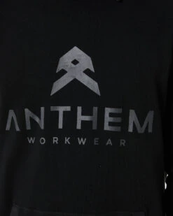 Full Logo Hoodie - Black -Cheap Bisley || CATerpillar || UNIT Store h1040 blk 05