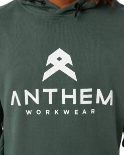 Full Logo Hoodie - Smokey Green -Cheap Bisley || CATerpillar || UNIT Store h1040 gre01 5