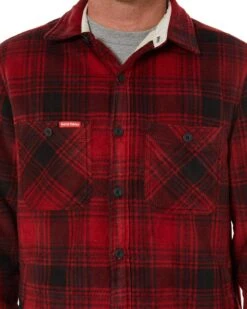 Legends Sherpa Jacket With Beanie - Camper Red 13 Legends Sherpa Jacket With Beanie - Camper Red -Cheap Bisley || CATerpillar || UNIT Store hard yakka y06518 camper red 5