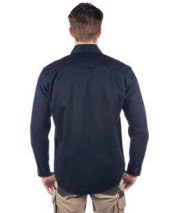 Fueled Long Sleeve Shirt - Ink -Cheap Bisley || CATerpillar || UNIT Store jet pilot ls shirt jpw22 ink back 6da11049 bc94 483d 8614 9e72aca6a8db