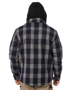 Quilted Flannel Jacket - Black -Cheap Bisley || CATerpillar || UNIT Store jetpilot jpw49 black 4