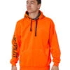 Sparked Pullover Hoodie - Black/Orange -Cheap Bisley || CATerpillar || UNIT Store jetpilot jpw70 black orange 1