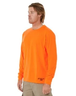 Hi Vis Low Hit L/S Tee - Orange 9 Hi Vis Low Hit L/S Tee - Orange -Cheap Bisley || CATerpillar || UNIT Store jetpilot jpw71 orange 3