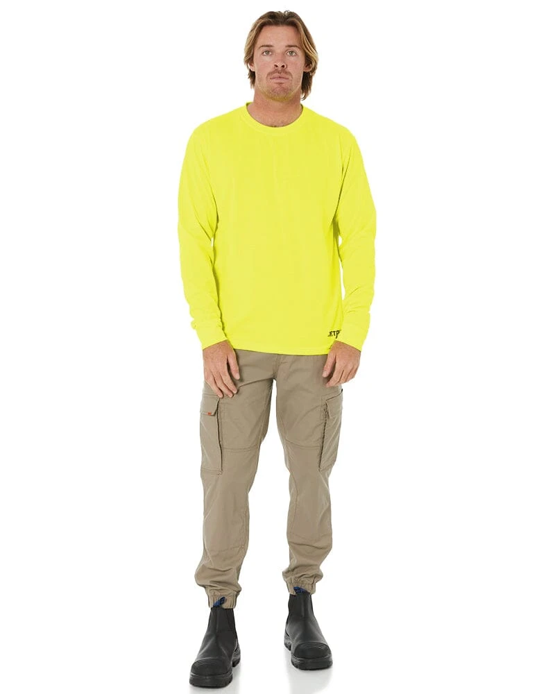 Hi Vis Low Hit L/S Tee - Yellow 4 Hi Vis Low Hit L/S Tee - Yellow - Image 2