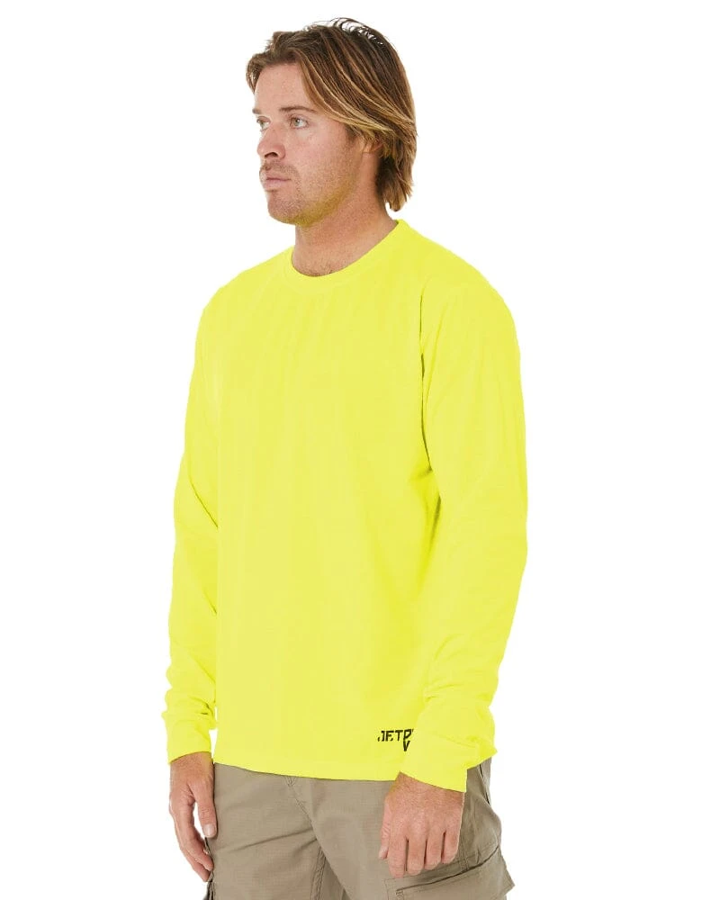 Hi Vis Low Hit L/S Tee - Yellow 5 Hi Vis Low Hit L/S Tee - Yellow - Image 3