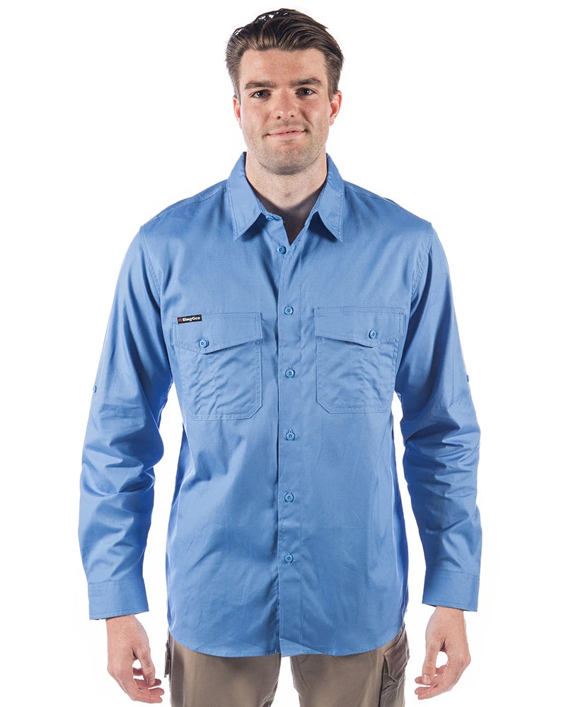 Workcool 2 Long Sleeve Shirt - Sky 3 Workcool 2 Long Sleeve Shirt - Sky
