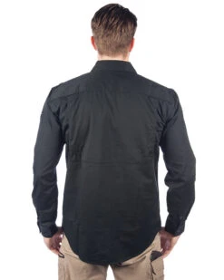Magnum Sitemaster LS Shirt - Black 8 Magnum Sitemaster LS Shirt - Black -Cheap Bisley || CATerpillar || UNIT Store magnum ls shirt masr110 black back
