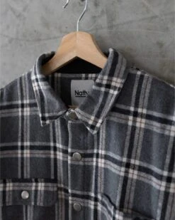 Gray Flannel Shirt - Grey/Black 11 Gray Flannel Shirt - Grey/Black -Cheap Bisley || CATerpillar || UNIT Store natty flgr001 3