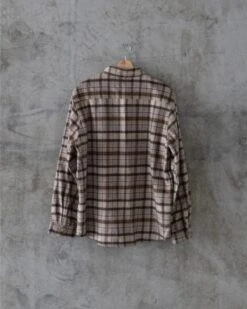 Norm Flannel Shirt - Brown -Cheap Bisley || CATerpillar || UNIT Store natty flno001 3
