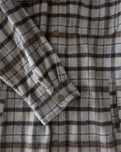 Norm Flannel Shirt - Brown -Cheap Bisley || CATerpillar || UNIT Store natty flno001 4