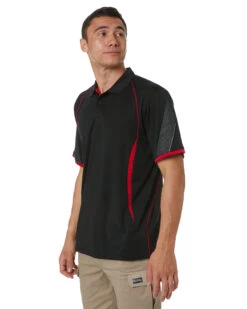Razor Polo - Black/Red 10 Razor Polo - Black/Red -Cheap Bisley || CATerpillar || UNIT Store p405ms black red 03