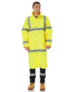 Portwest Hi-Vis Coat - Yellow