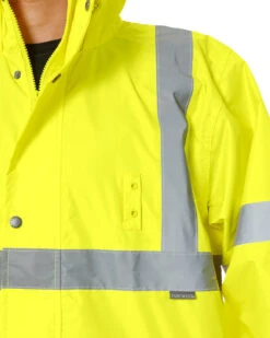 Portwest Hi-Vis Coat - Yellow -Cheap Bisley || CATerpillar || UNIT Store portwest h44 yellow 6
