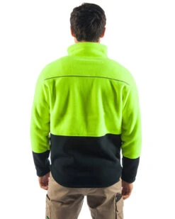 LUMBER Hi Vis Jacket - Yellow/Navy 8 LUMBER Hi Vis Jacket - Yellow/Navy -Cheap Bisley || CATerpillar || UNIT Store rainbird 8471 lumber jacket yellow navy back