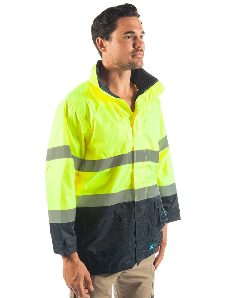 Northern Hi Vis Jacket - Yellow/Navy 6 Northern Hi Vis Jacket - Yellow/Navy - Image 4