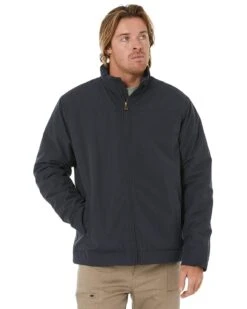 Quilted Jacket - Ink Navy