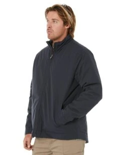 Quilted Jacket - Ink Navy -Cheap Bisley || CATerpillar || UNIT Store ritemate rmpc065 ink 3