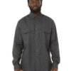 RMX Flexible Fit Utility LS Shirt - Charcoal -Cheap Bisley || CATerpillar || UNIT Store ritemate rmx002 charcoal 1