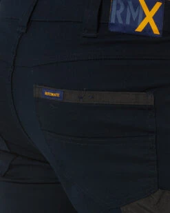 RMX Flexible Lightweight Tactical Pant With Tape - Dark Navy -Cheap Bisley || CATerpillar || UNIT Store ritemate rmx011r navy 6