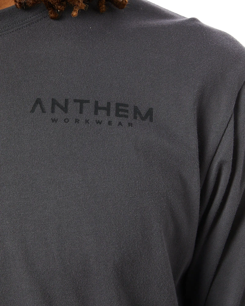 Big Icon LS Tee - Washed Black 6 Big Icon LS Tee - Washed Black - Image 4