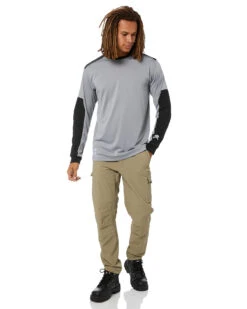 Performance LS Tee - Grey -Cheap Bisley || CATerpillar || UNIT Store t1001 gry02 5