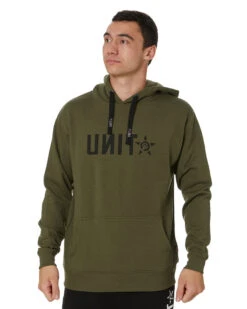 UNIT Inc Fleece Hoodie - Military