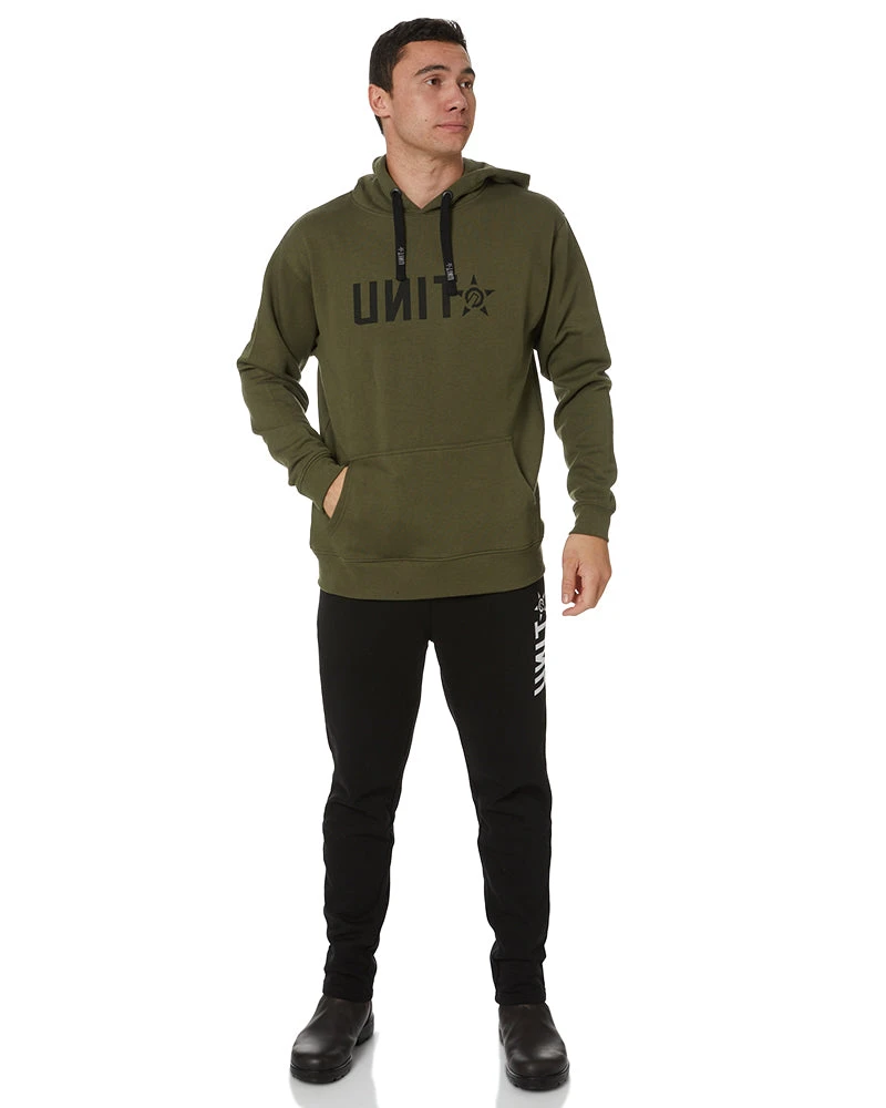 UNIT Inc Fleece Hoodie - Military 4 UNIT Inc Fleece Hoodie - Military - Image 2