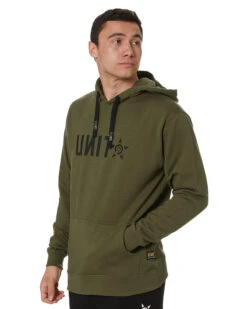UNIT Inc Fleece Hoodie - Military 9 UNIT Inc Fleece Hoodie - Military -Cheap Bisley || CATerpillar || UNIT Store unit 213115016 military 3