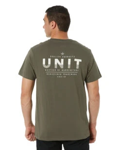 UNIT Bermuda SS Tee - Military -Cheap Bisley || CATerpillar || UNIT Store unit 221110003 military 4