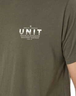 UNIT Bermuda SS Tee - Military -Cheap Bisley || CATerpillar || UNIT Store unit 221110003 military 5