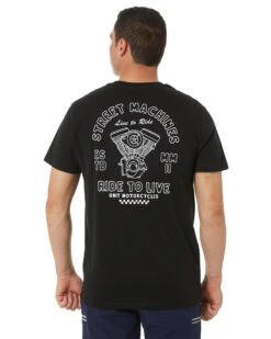 UNIT Riders Life SS Tee - Black -Cheap Bisley || CATerpillar || UNIT Store unit 221110005 black 4