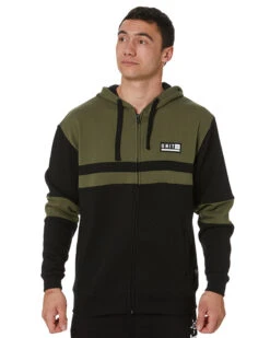 UNIT Plaza Fleece Hoodie - Military