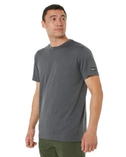 UNIT Elite Flex SS Tee - Charcoal Heather Grey -Cheap Bisley || CATerpillar || UNIT Store unit 229110005 char heather 3