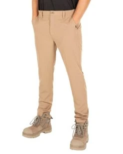 UNIT Flexlite Lightweight Stretch Work Pants - Khaki