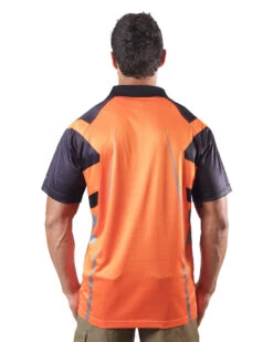 Warrior Airwear Polo Shirt - Orange/Navy -Cheap Bisley || CATerpillar || UNIT Store visitec v1004 on m 3 2 1 1