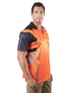 Warrior Airwear Polo Shirt - Orange/Navy -Cheap Bisley || CATerpillar || UNIT Store visitec v1004 on m 4 2 1 1 8ea15e86 da4d 44ae aa6f e37c1aac4319
