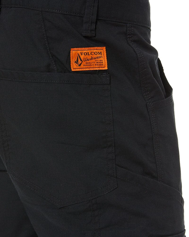 Volcom Meter Lightweight Work Pant - Black 9 Volcom Meter Lightweight Work Pant - Black - Image 7