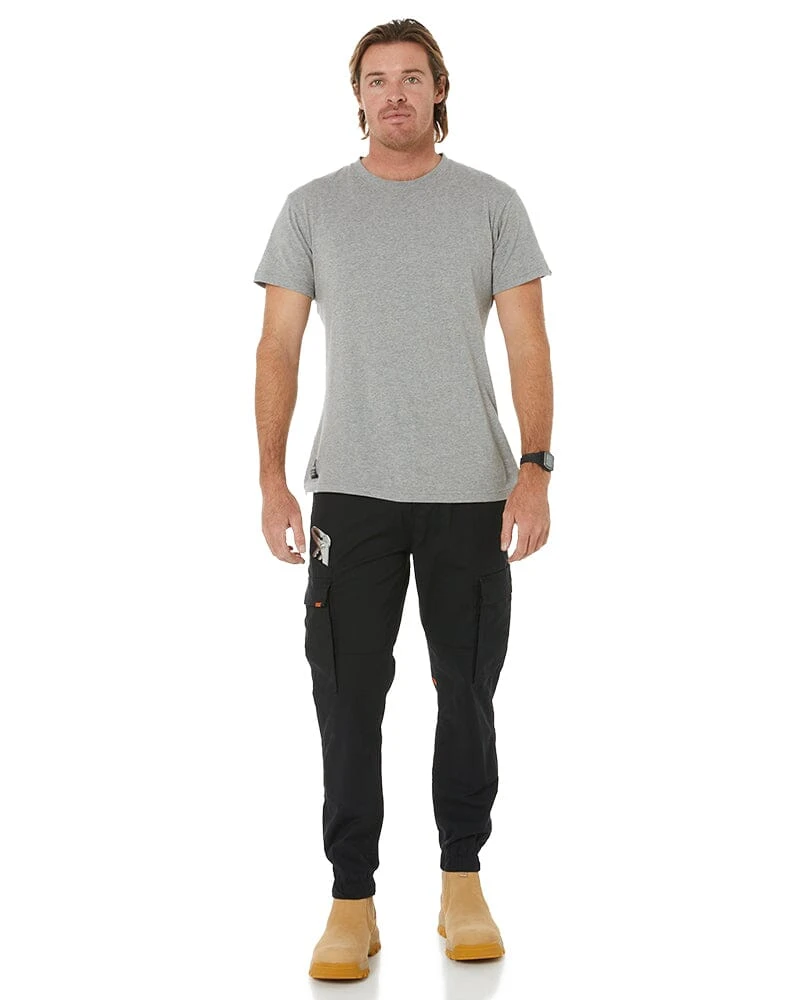 Volcom Meter Lightweight Cuff Pant - Black 4 Volcom Meter Lightweight Cuff Pant - Black - Image 2