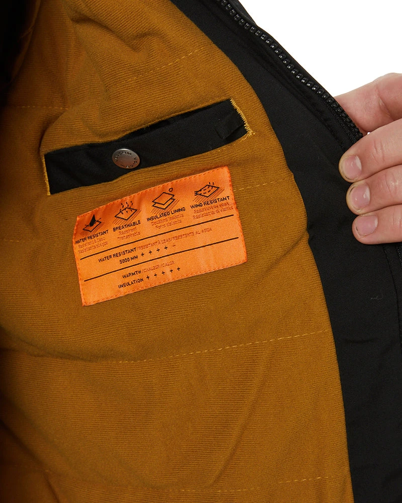 Volcom Workwear Jacket - Black 8 Volcom Workwear Jacket - Black - Image 6