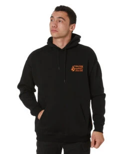 Volcom VWW Pullover Fleece Hoodie - Black