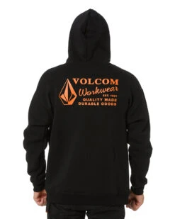 Volcom VWW Pullover Fleece Hoodie - Black -Cheap Bisley || CATerpillar || UNIT Store volcom a4102098 black 4